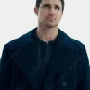 Asal Vision Men Coats | Simulant 2023 Evan Wool Coat Black