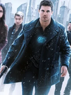Asal Vision Men Coats | Simulant 2023 Evan Wool Coat Black