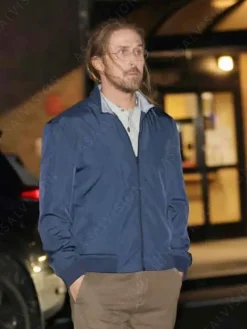 Asal Vision Cotton Jackets | SNL Papyrus 2 Ryan Gosling Bomber Jacket Blue