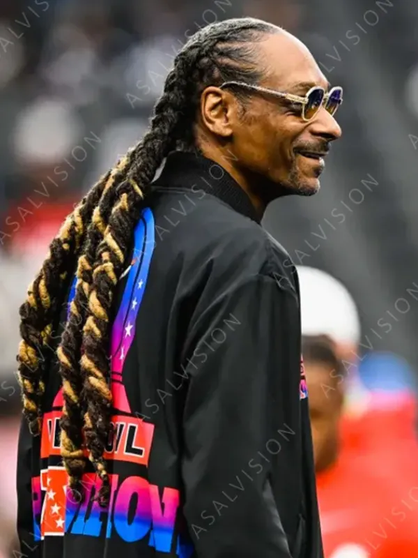Asal Vision Cotton Jackets | Snoop Dogg NFL Pro Bowl 2023 Tracksuit Black