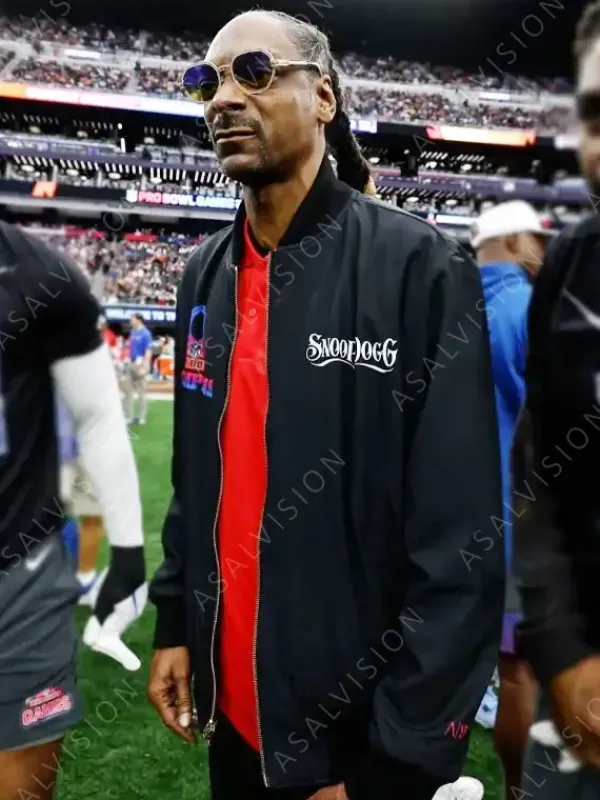 Asal Vision Cotton Jackets | Snoop Dogg NFL Pro Bowl 2023 Tracksuit Black