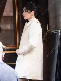 Asal Vision Women Coats | Sofia Falcone The Penguin Coat White