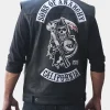 Asal Vision Vests | Sons of Anarchy Charlie Hunnam Black Vest
