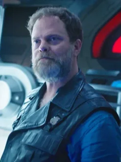 Asal Vision Vests | Star Trek Discovery Harry Mudd Leather Vest Black