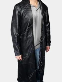 Asal Vision Men Coats | Star Trek Into Darkness Khan Long Coat Black