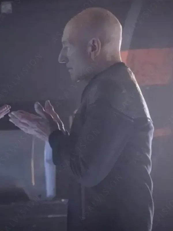 Asal Vision Cotton Jackets | Star Trek Picard Patrick Stewart Jacket Black