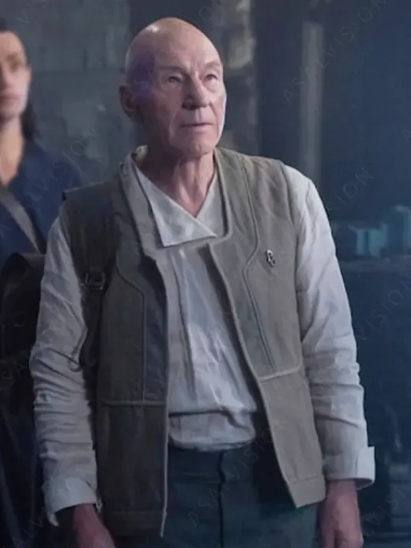 Asal Vision Vests | Star Trek Picard Season 1 Jean-Luc Picard Vest Same As Image