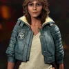 Asal Vision Leather Jackets | Star Wars Outlaws Kay Vess Jacket Waxed Blue