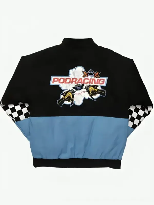 Asal Vision Cotton Jackets | Cotton Jackets | Star Wars Podracing Racing Jacket Blue & Black