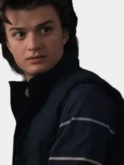 Asal Vision Vests | Steve Harrington Stranger Things Puffer Vest Black