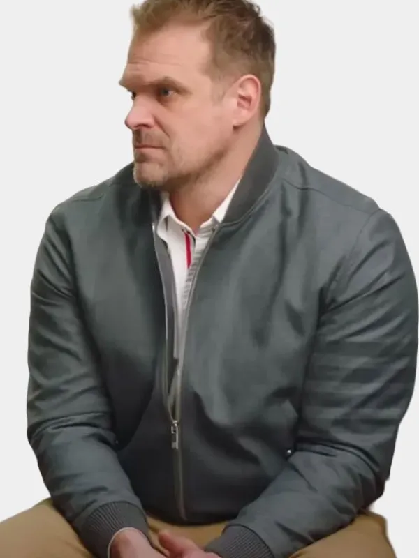 Asal Vision Cotton Jackets | Stranger Things David Harbour Jacket Grey