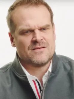 Asal Vision Cotton Jackets | Stranger Things David Harbour Jacket Grey