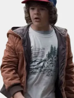 Asal Vision Cotton Jackets | Stranger Things Dustin Henderson Jacket Brown