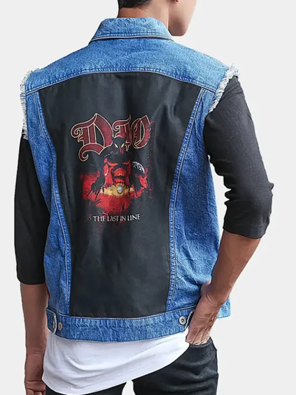 Asal Vision Vests | Vests | Stranger Things Eddie Munson Denim Vest Blue