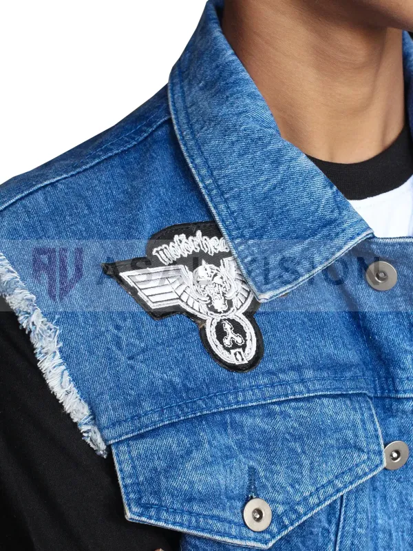 Asal Vision Vests | Vests | Stranger Things Eddie Munson Denim Vest Blue