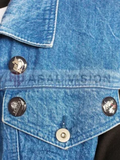 Asal Vision Vests | Vests | Stranger Things Eddie Munson Denim Vest Blue