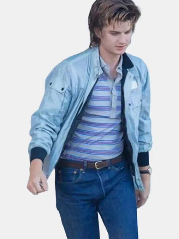 Asal Vision Cotton Jackets | Stranger Things Joe Keery Jacket Grey