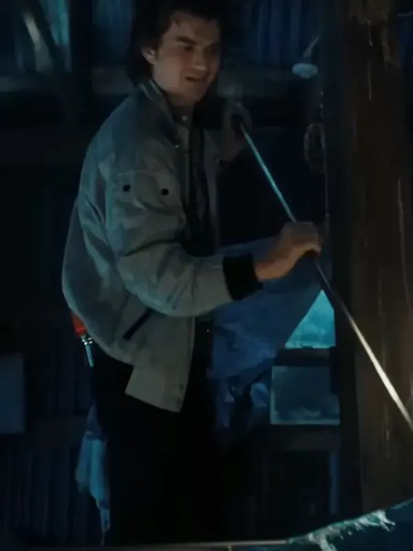 Asal Vision Cotton Jackets | Stranger Things Joe Keery Jacket Grey