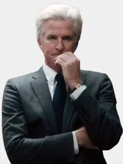 Asal Vision Blazers | Stranger Things Matthew Modine Black Blazer Blue
