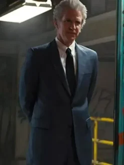 Asal Vision Blazers | Stranger Things Matthew Modine Black Blazer Blue