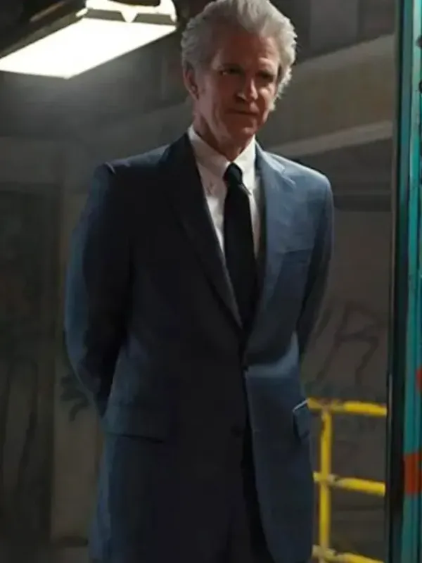 Asal Vision Blazers | Stranger Things Matthew Modine Black Blazer Blue