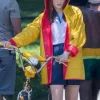 Asal Vision Women Coats | Stranger Things Max Mayfield Yellow Coat Yellow And Red
