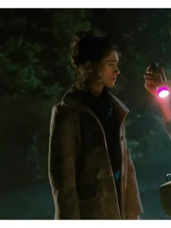 Asal Vision Women Coats | Stranger Things Season 3 Nancy Wheeler Coat Brown