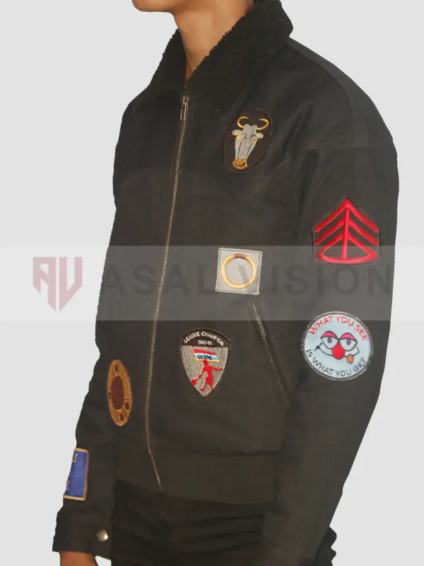 Asal Vision Denim Jackets | Stranger Things Season 4 Robin Buckley Jacket Black