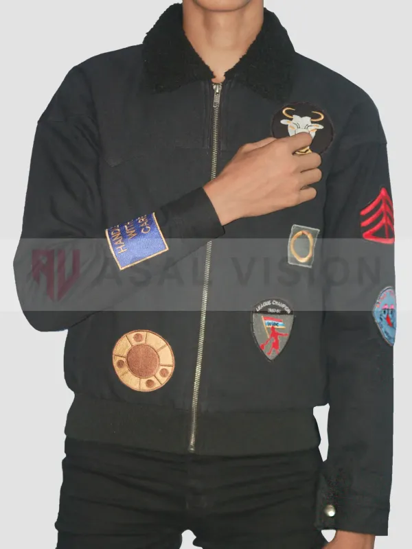 Asal Vision Denim Jackets | Stranger Things Season 4 Robin Buckley Jacket Black