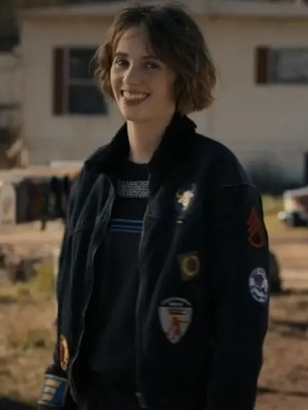 Asal Vision Denim Jackets | Stranger Things Season 4 Robin Buckley Jacket Black