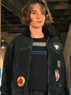 Asal Vision Denim Jackets | Stranger Things Season 4 Robin Buckley Jacket Black