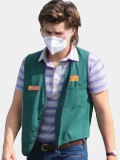 Asal Vision Vests | Stranger Things Steve Harrington Vest Green