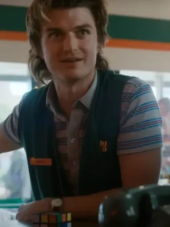 Asal Vision Vests | Stranger Things Steve Harrington Vest Green