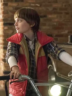 Asal Vision Vests | Stranger Things Will Byers Vest Red And Beige