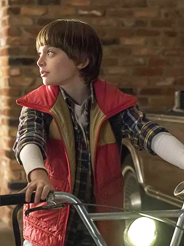 Asal Vision Vests | Stranger Things Will Byers Vest Red And Beige