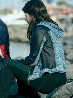 Asal Vision Denim Jackets | Leather Jackets | Suburraeterna Angelica Sale Jacket Blue And Black