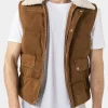 Asal Vision Vests | Suede Leather Vest For Men’s Brown
