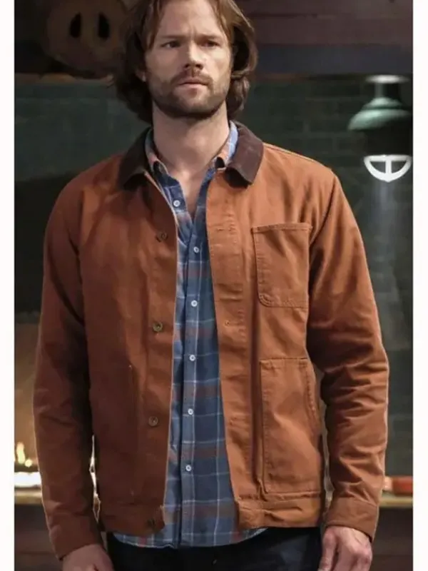 Asal Vision Cotton Jackets | Supernatural Season 14 Sam Winchester Cotton Jacket Same As Image