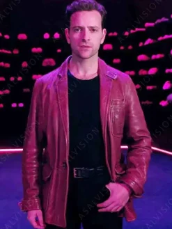 Asal Vision Blazers | Supersex 2024 Rocco Siffredi Leather Jacket Brown