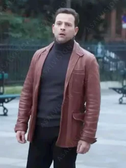 Asal Vision Blazers | Supersex 2024 Rocco Siffredi Leather Jacket Brown