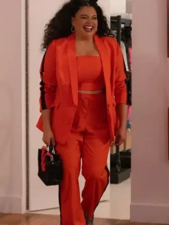 Asal Vision Blazers | Survival Of The Thickest 2023 Michelle Buteau Blazer Orange