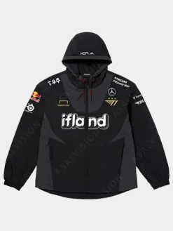 Asal Vision Cotton Jackets | Cotton Jackets | 2023 T1 Uniform Worlds Jacket Available In Black And Red Colors