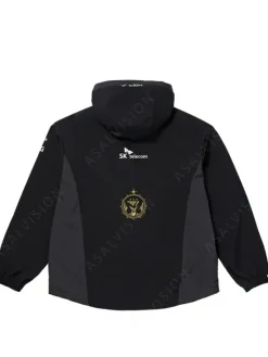 Asal Vision Cotton Jackets | Cotton Jackets | 2023 T1 Uniform Worlds Jacket Available In Black And Red Colors