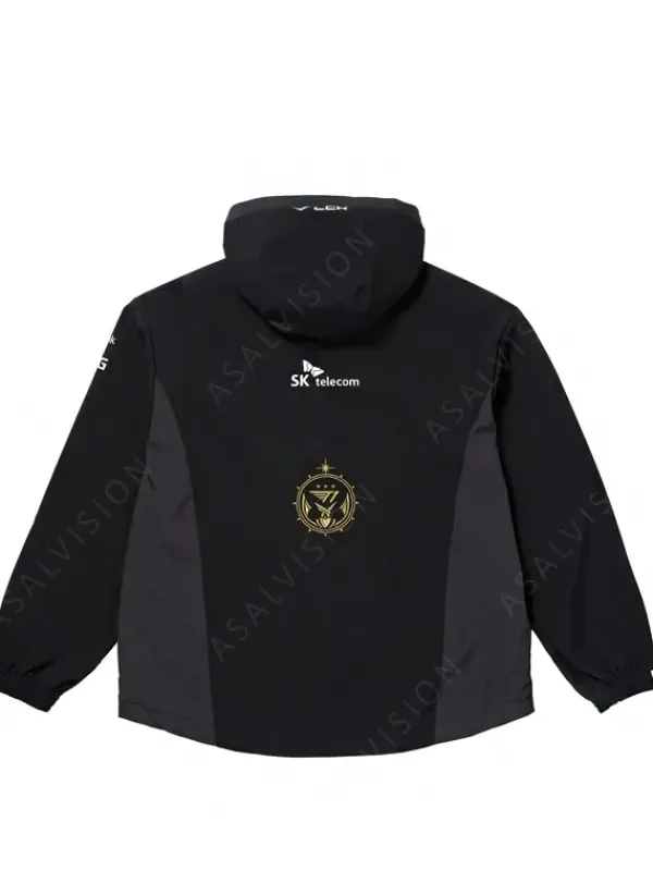Asal Vision Cotton Jackets | Cotton Jackets | 2023 T1 Uniform Worlds Jacket Available In Black And Red Colors