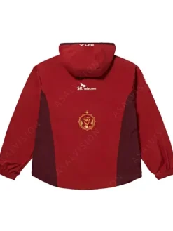 Asal Vision Cotton Jackets | Cotton Jackets | 2023 T1 Uniform Worlds Jacket Available In Black And Red Colors