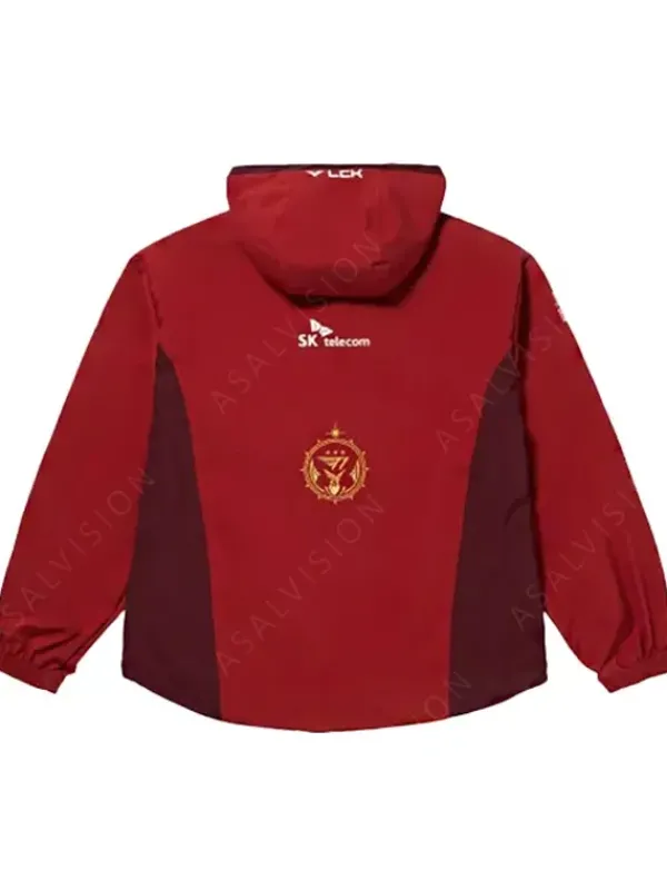 Asal Vision Cotton Jackets | Cotton Jackets | 2023 T1 Uniform Worlds Jacket Available In Black And Red Colors