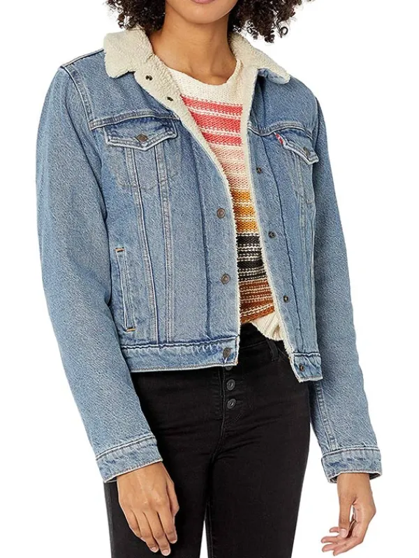 Asal Vision Denim Jackets | Tall Girl 2 Jodi Kreyman Denim Jacket Blue Denim