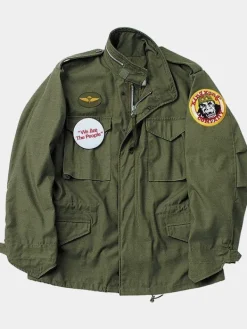 Asal Vision Cotton Jackets | Taxi Driver Robert De Niro Cotton Jacket Military Green