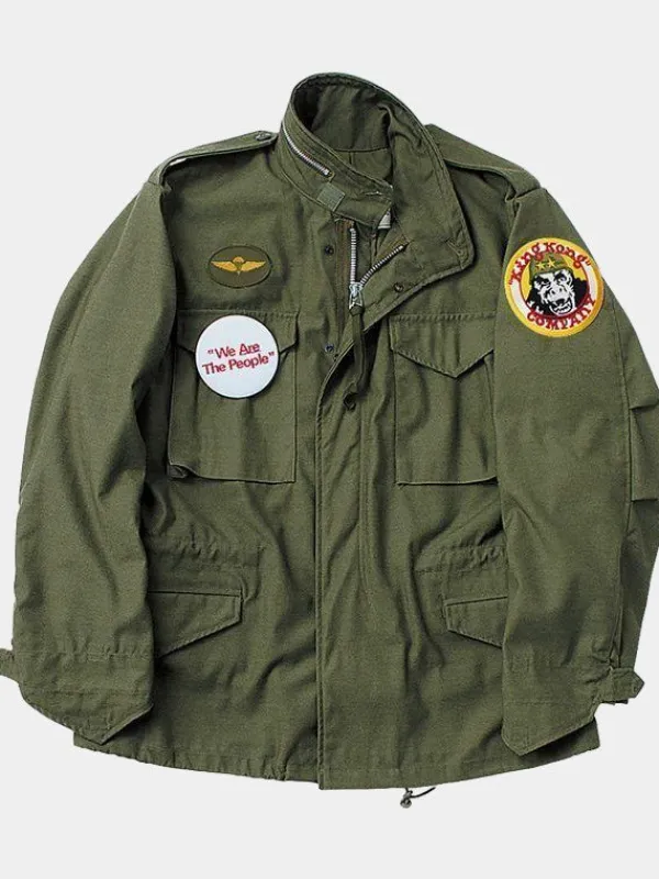 Asal Vision Cotton Jackets | Taxi Driver Robert De Niro Cotton Jacket Military Green
