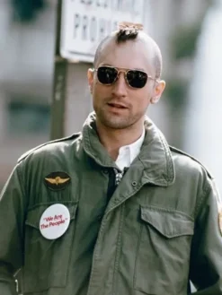 Asal Vision Cotton Jackets | Taxi Driver Robert De Niro Cotton Jacket Military Green